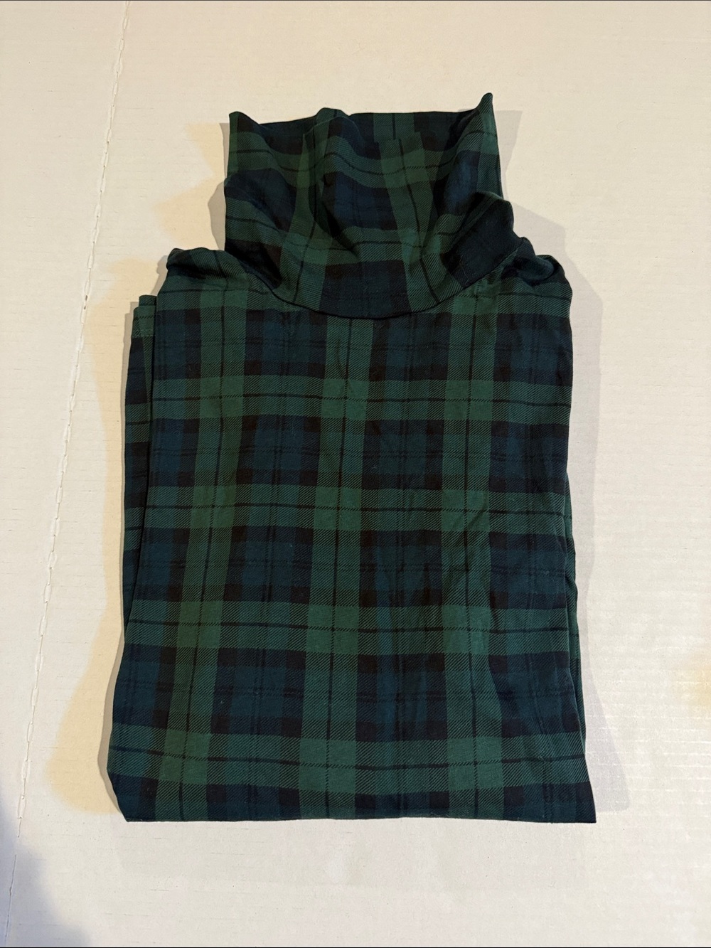 Tartan Turtleneck